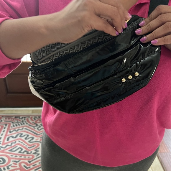 Patent Bum Bag, Pretty Simple, Black, NWT - Picture 2 of 13